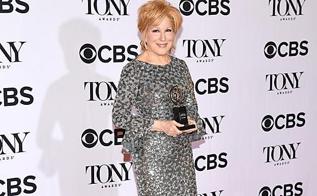 Bette Midler, mejor actriz de musical.