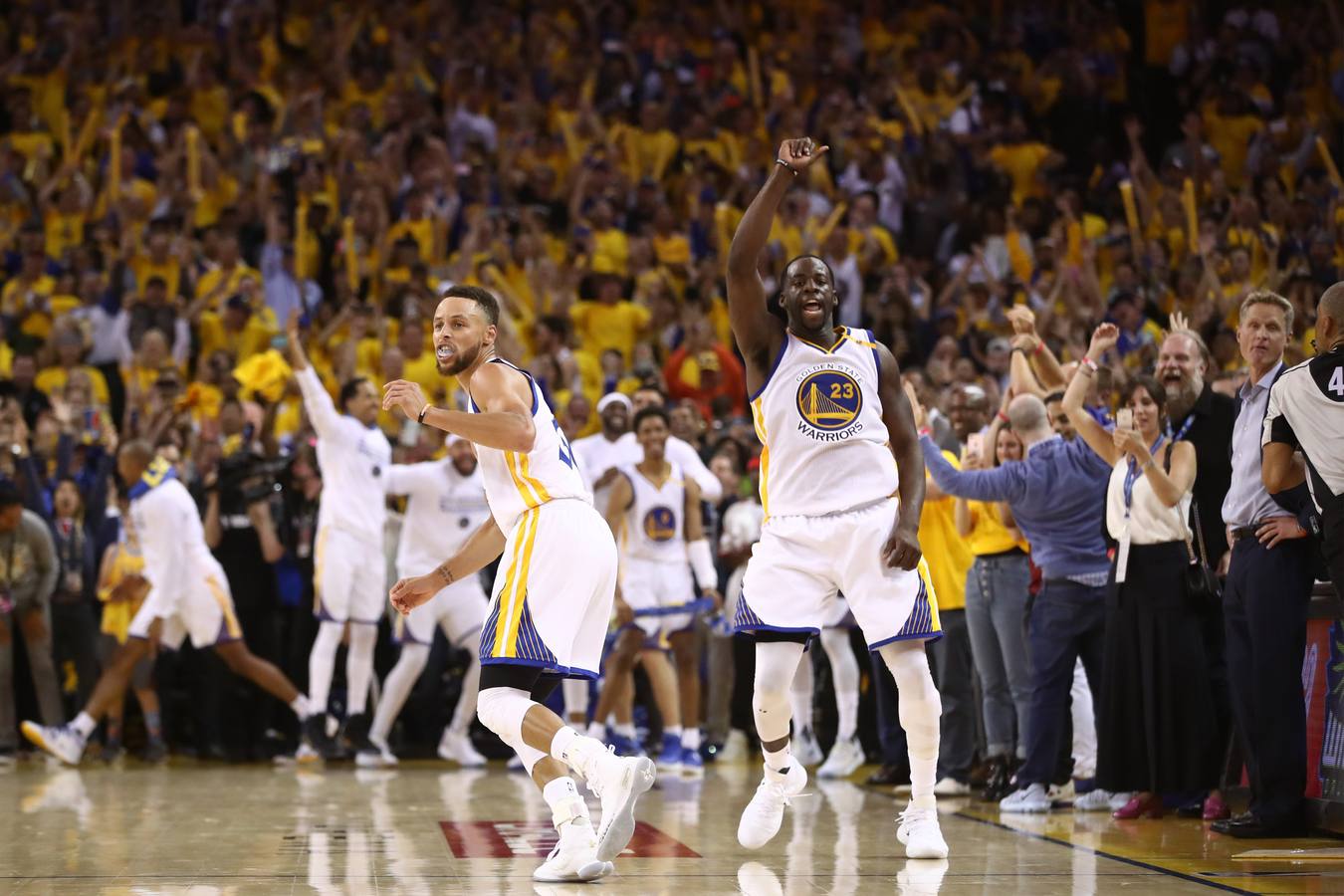 LOs Warriors han conquistado la NBA 2017 tras derrotar en el quinto partido a los Cavaliers.