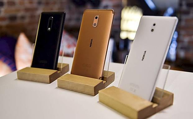 Exposición de móviles. 