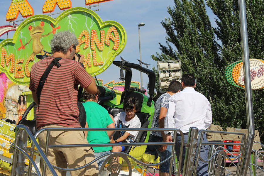 La feria se pone en marcha