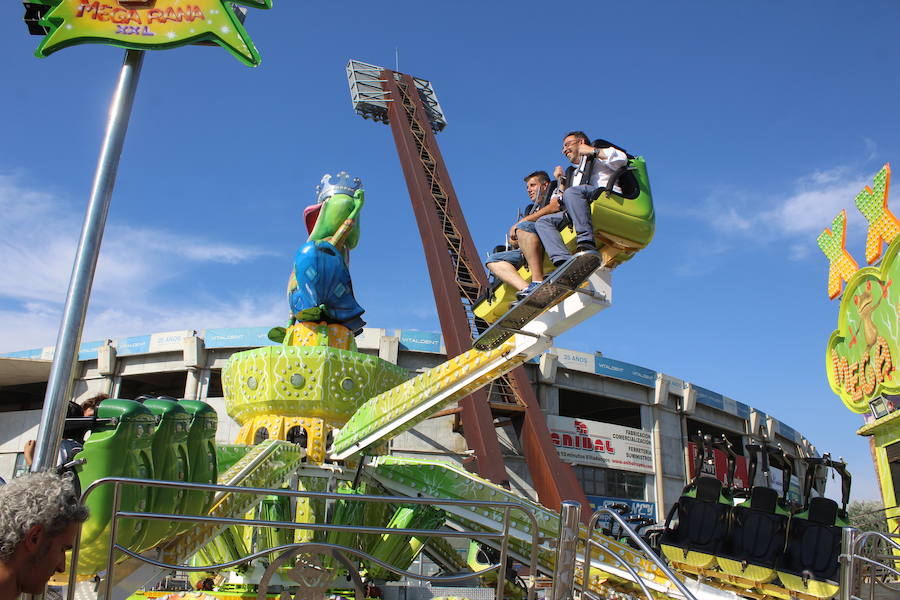 La feria se pone en marcha