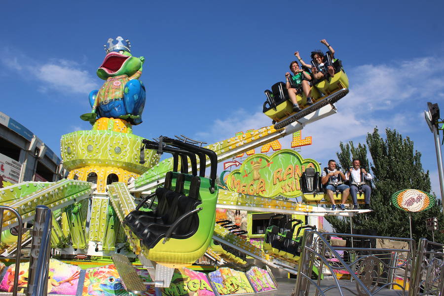 La feria se pone en marcha