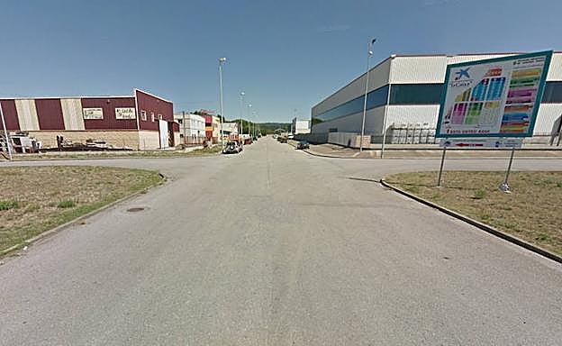 Vista del polígono industrial. 