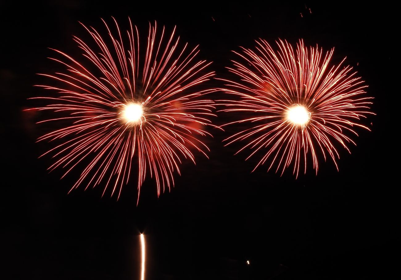 Las mejores imágenes de los fuegos artificiales de San Juan (I)