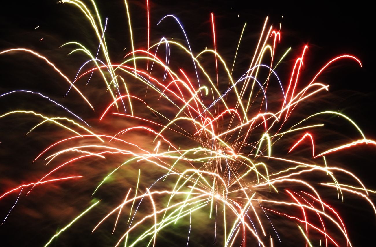 Las mejores imágenes de los fuegos artificiales de San Juan (I)