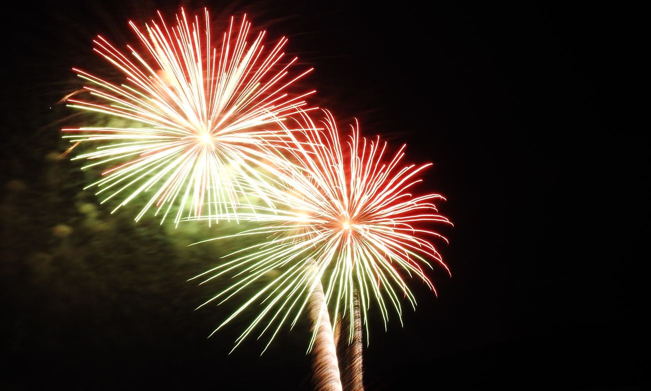 Las mejores imágenes de los fuegos artificiales de San Juan (I)