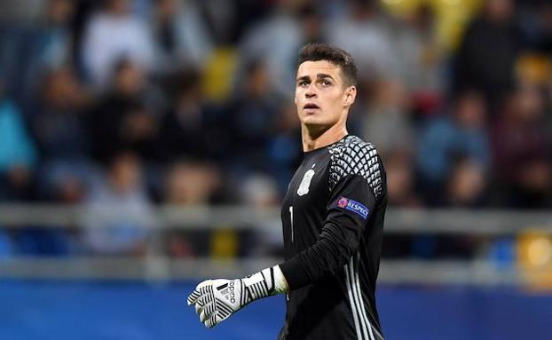 Kepa Arrizabalaga, en un partido. 