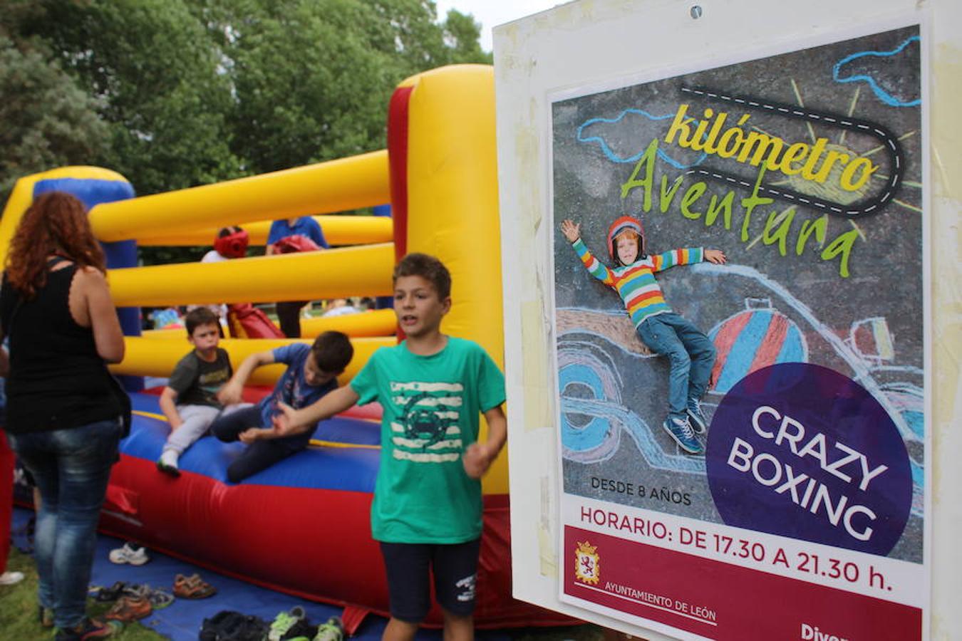El Kilómetro Aventura hace disfrutar a los más pequeños