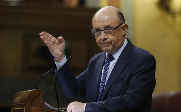 El ministro de Hacienda, Cristóbal Montoro.