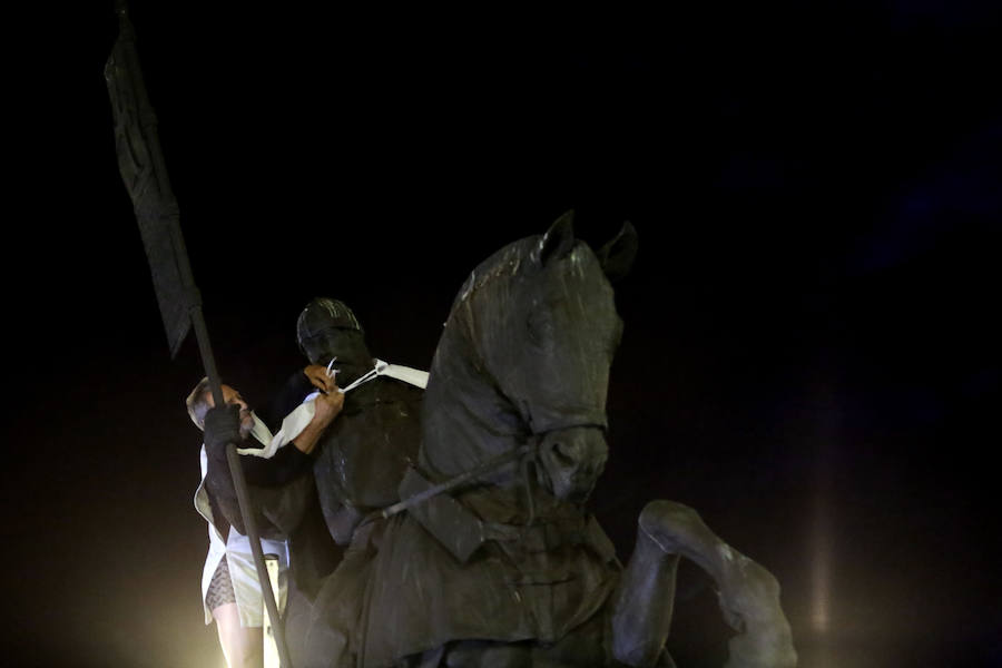 La imposición de la capa y la Quiebra de Luna estrenan las celebraciones de la Noche Templaria