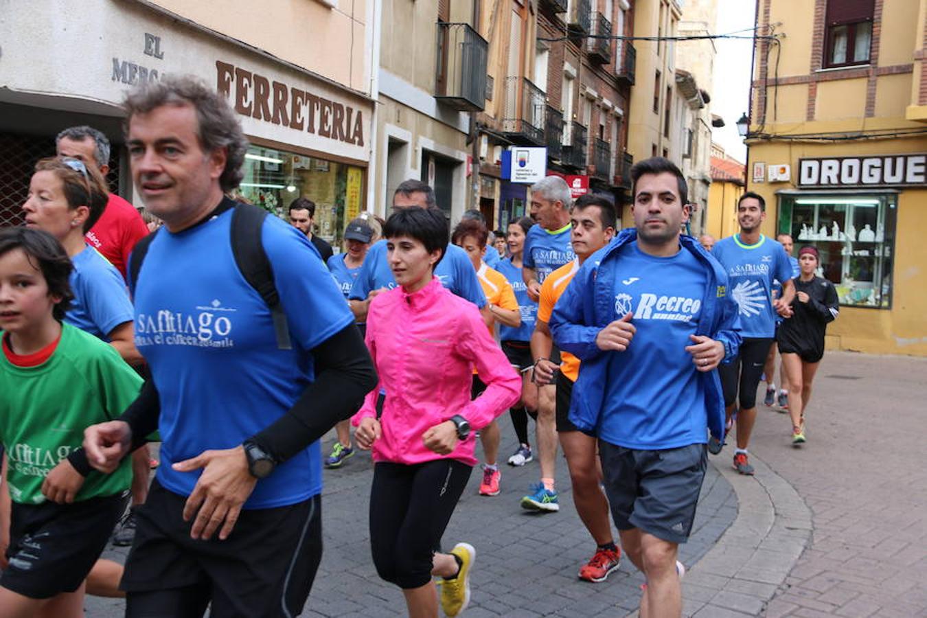 A Santiago contra el cáncer llega a León