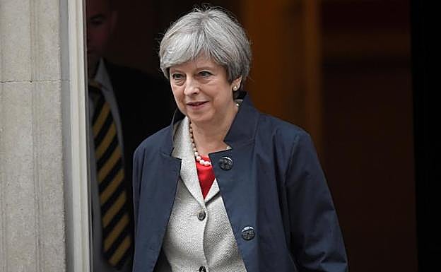 La primera ministra británica, Theresa May.