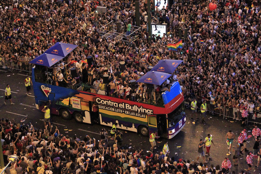 La capital española se convierte en el centro del mundo gay.