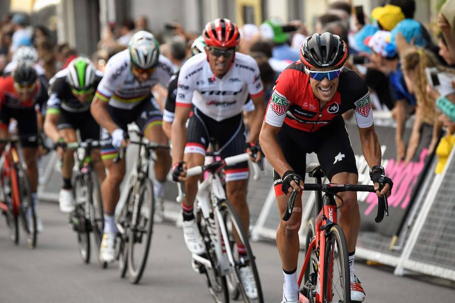 El ciclista eslovaco Peter Sagan se hizo con la victoria en el sprint final.
