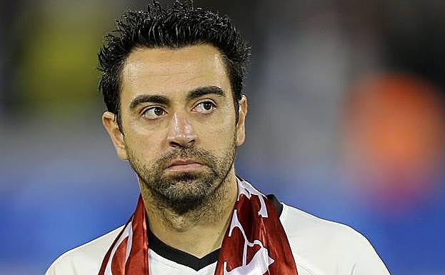 Xavi Hernández, jugador del Al-Sadd de Catar. 