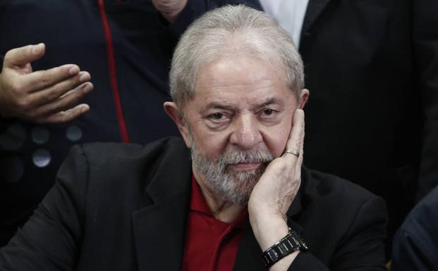 Lula Da Silva, durante su conferencia de prensa. 