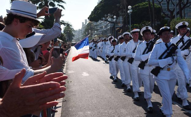 Desfile en Niza. 