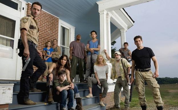 Reparto de 'The Walking Dead'. 