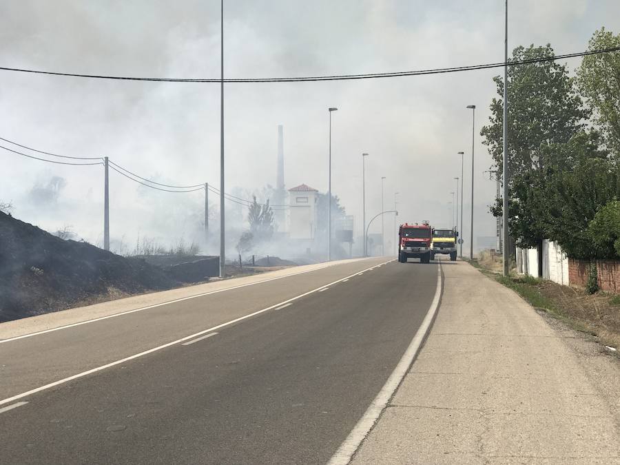 Imágenes del Incendio que amenazó el norte de León I