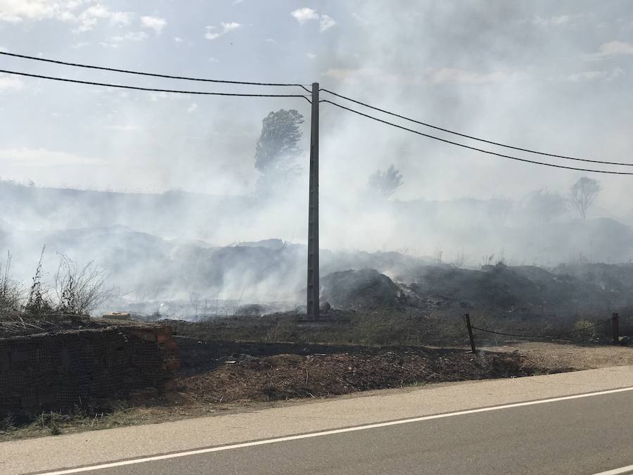 Imágenes del Incendio que amenazó el norte de León I