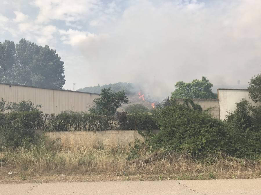 Imágenes del Incendio que amenazó el norte de León II