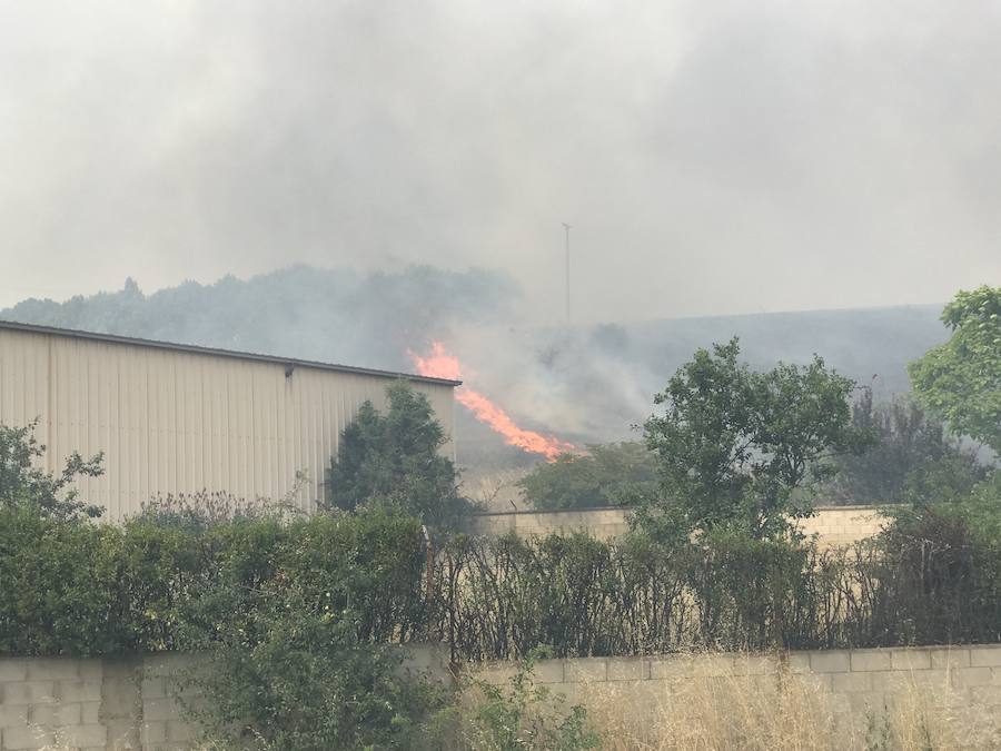 Imágenes del Incendio que amenazó el norte de León II