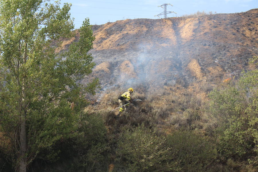 Imágenes del Incendio que amenazó el norte de León IV