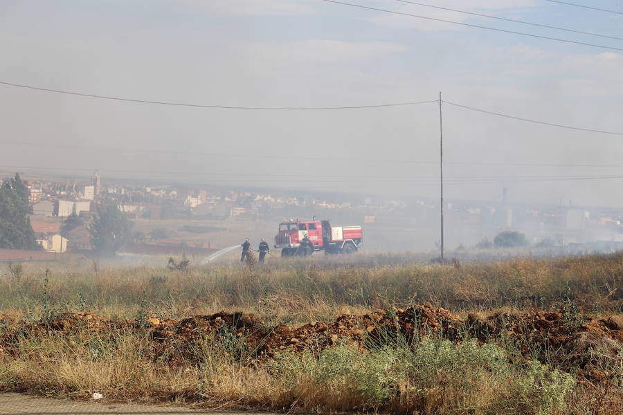 Imágenes del Incendio que amenazó el norte de León IV