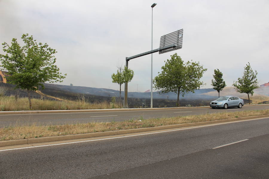 Imágenes del Incendio que amenazó el norte de León IV