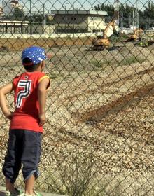 Imagen secundaria 2 - La maquinaría regresa al entorno de la estación de Renfe. 