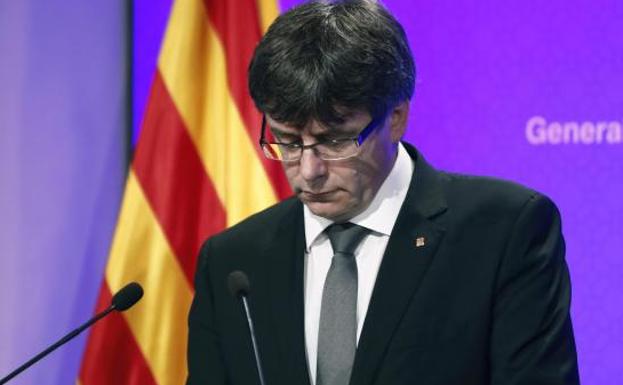 El presidente de la Generalitat, Carles Puigdemont.