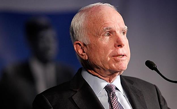 El senador estadounidense John McCain.