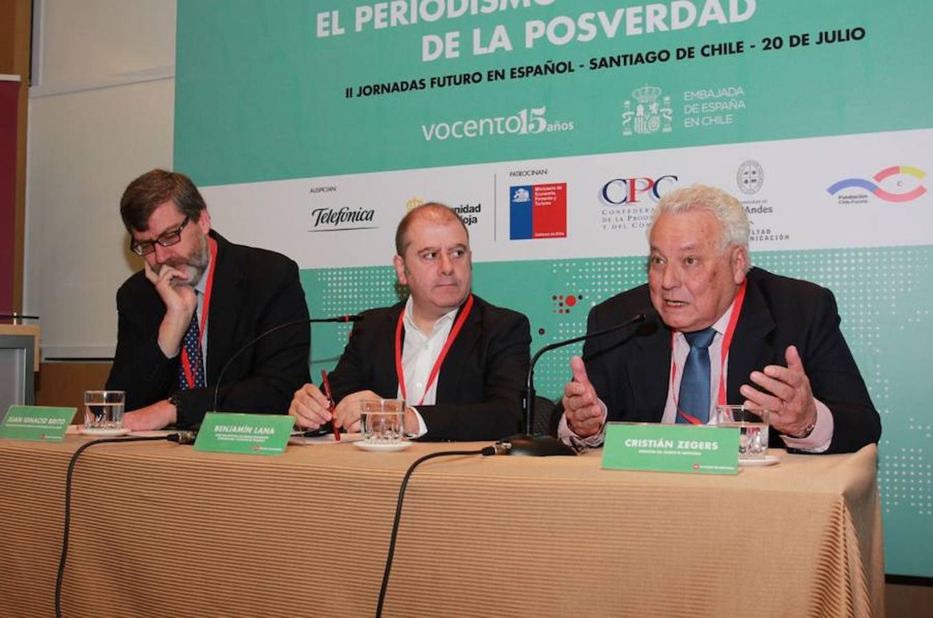 La primera jornada de Futuro en Español en Chile defiende un «periodismo de calidad y comprometido con la verdad»