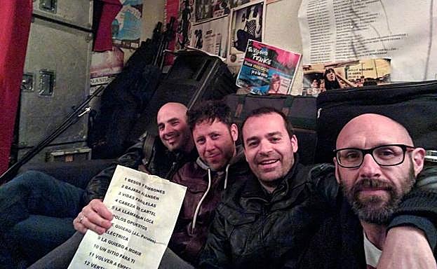 Grupo leonés de 'Esta noche no'.