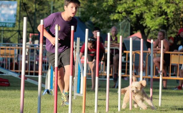 Una de las pruebas celebradas en Veguellina