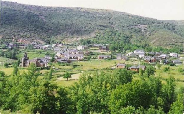 Población de Berlanga del Bierzo.