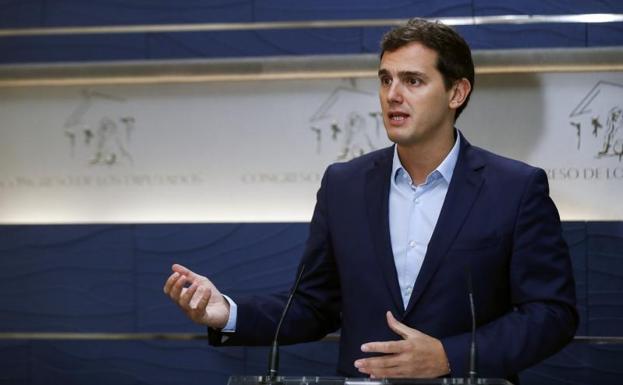 Albert Rivera, presidente de Ciudadanos.