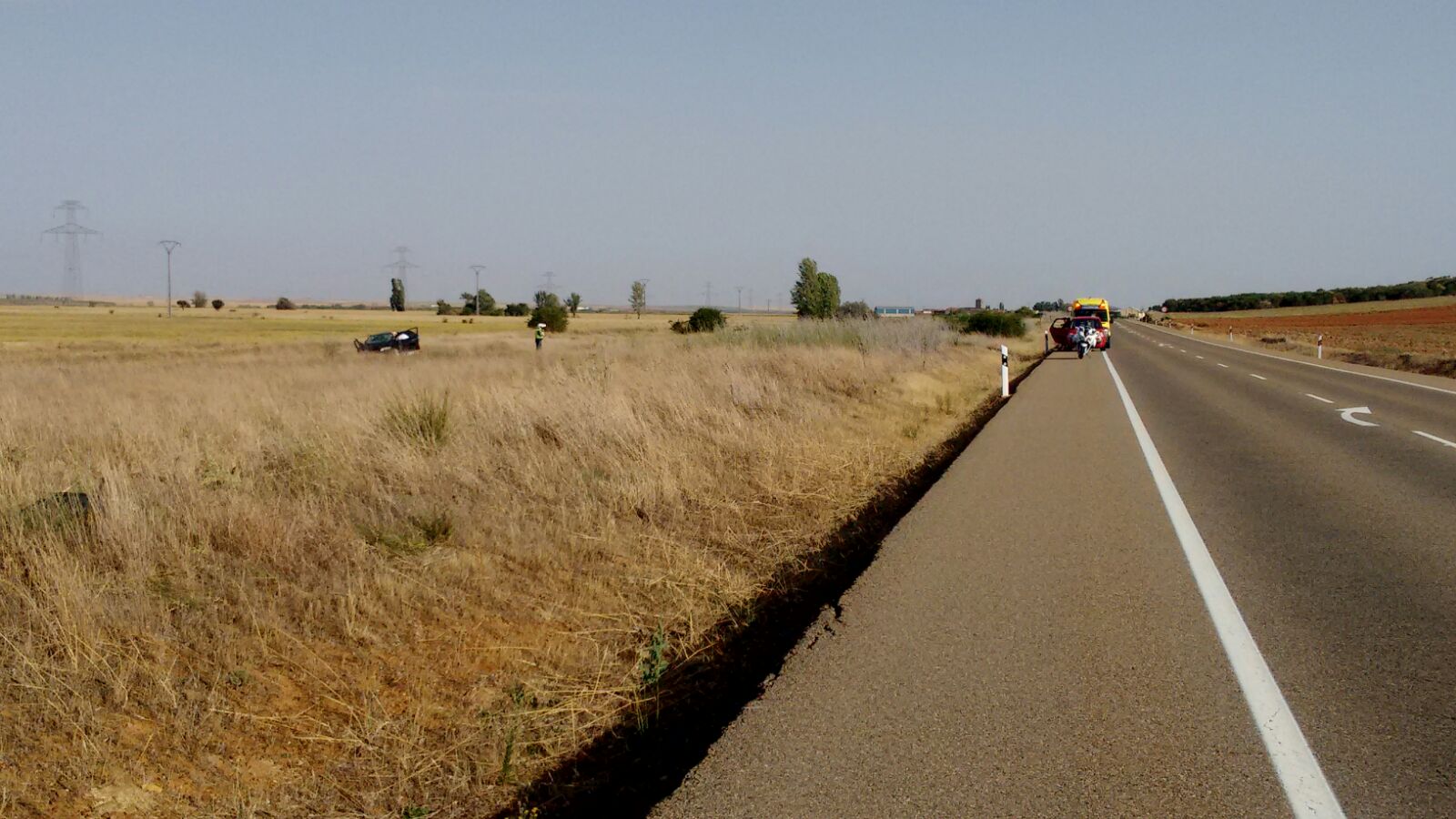 Accidente en Izagre