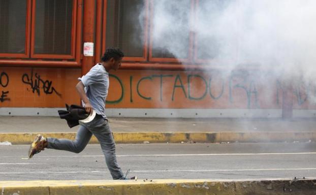 Protestas en Venezuela.