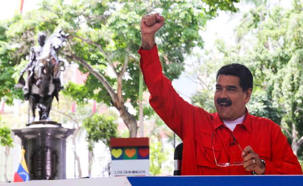 Nicolás Maduro durante "Los Domingos con Maduro". 