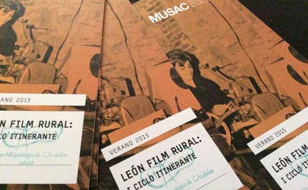 Cartel de la primera edicción que se celebró del 'León Film Rural' 