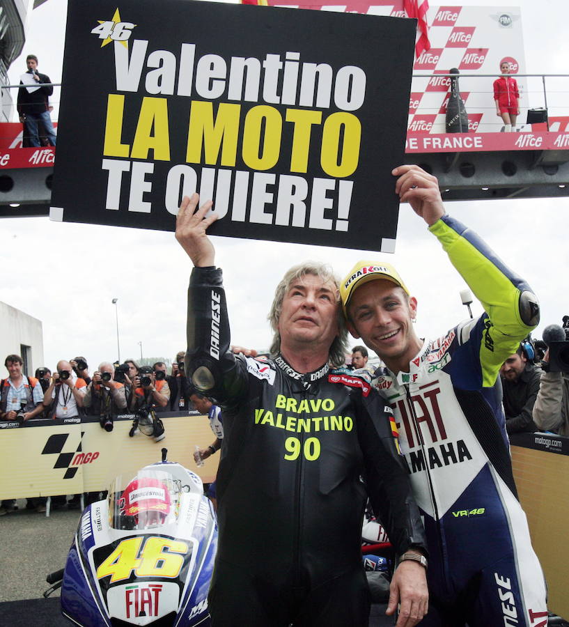 Valentino Rossi ha reiterado en varias ocasiones la amistad que mantenía con Ángel Nieto. 