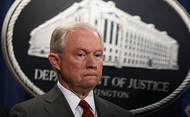 Jeff Sessions, fiscal general de Estados Unidos.