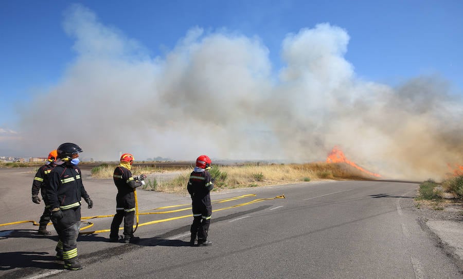 Imágenes de los incendios de Valduvieco y Ponferrada