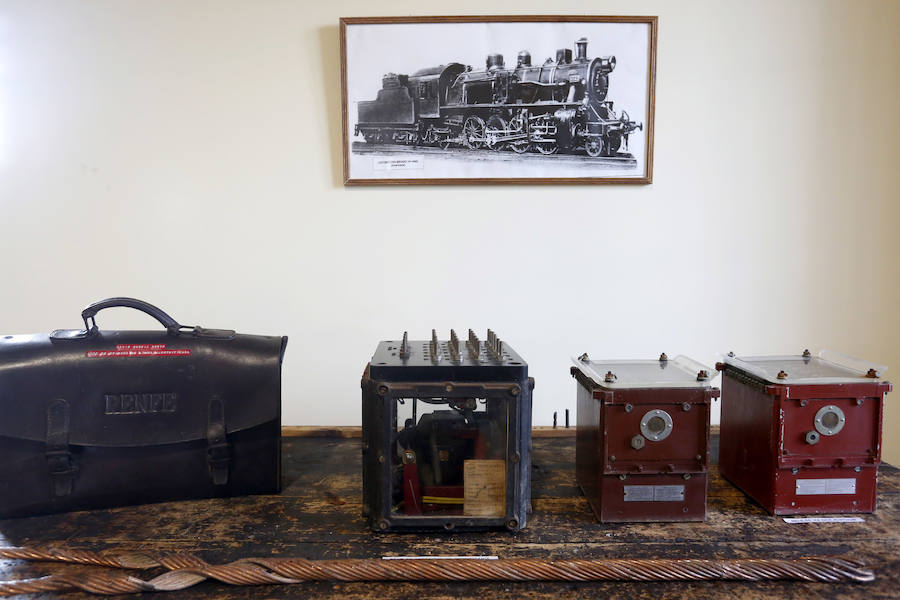Inauguración del Museo del Ferrocarril de Brañuelas