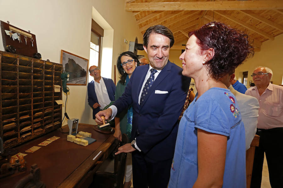 Inauguración del Museo del Ferrocarril de Brañuelas