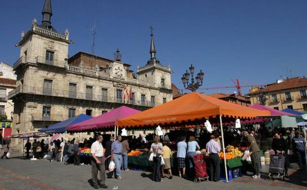 Vista del Mercado Tradicional. 