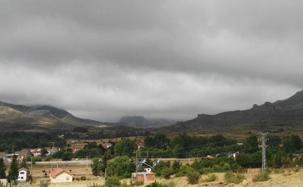 Imagen de la montaña de León este martes.