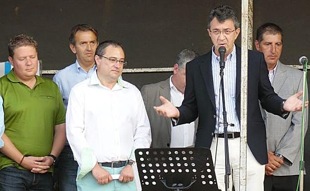 Juan Martínez Majo, durante la inauguración de una de las últimas ediciones.