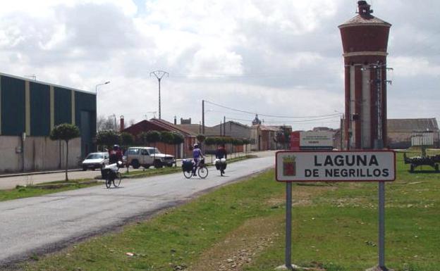 Imagen de la entrada a la localidad del Páramo Leonés.